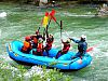 Family tour - rafting on the Salza in the Salzatal valley